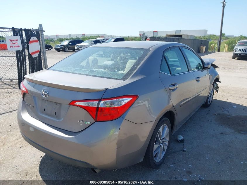 2014 TOYOTA COROLLA LE ECO PLUS - 5YFBPRHEXEP111886