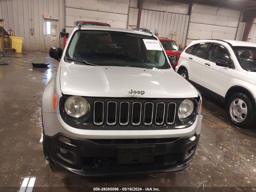 2015 Jeep Renegade Latitude VIN: ZACCJBBT7FPC16704 Lot: 39385096