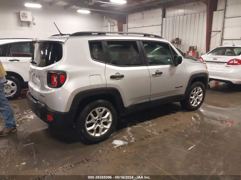 2015 Jeep Renegade Latitude VIN: ZACCJBBT7FPC16704 Lot: 39385096