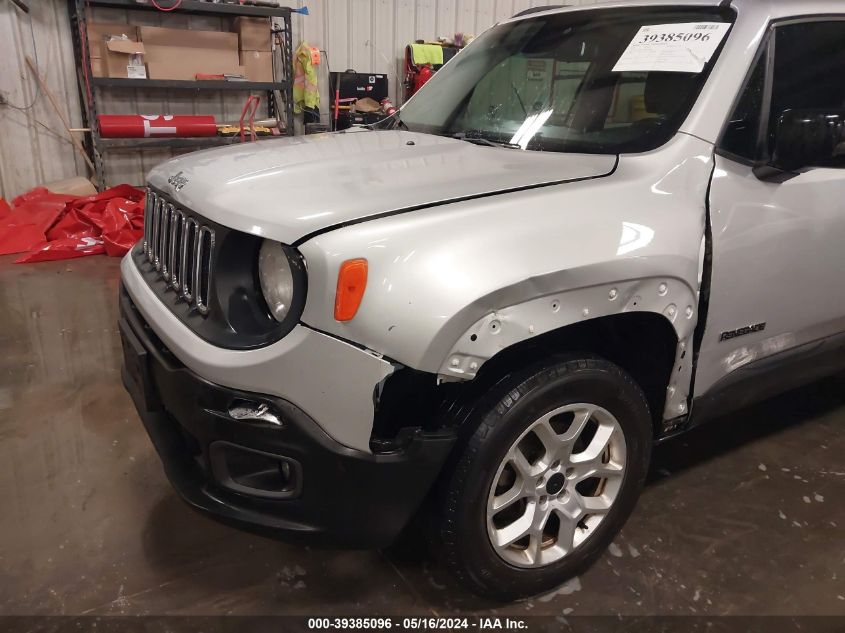 2015 Jeep Renegade Latitude VIN: ZACCJBBT7FPC16704 Lot: 39385096