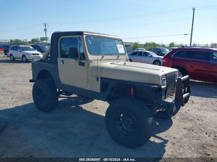 1989 Jeep Wrangler / Yj VIN: 2J4FY19E5KJ163851 Lot: 39385097