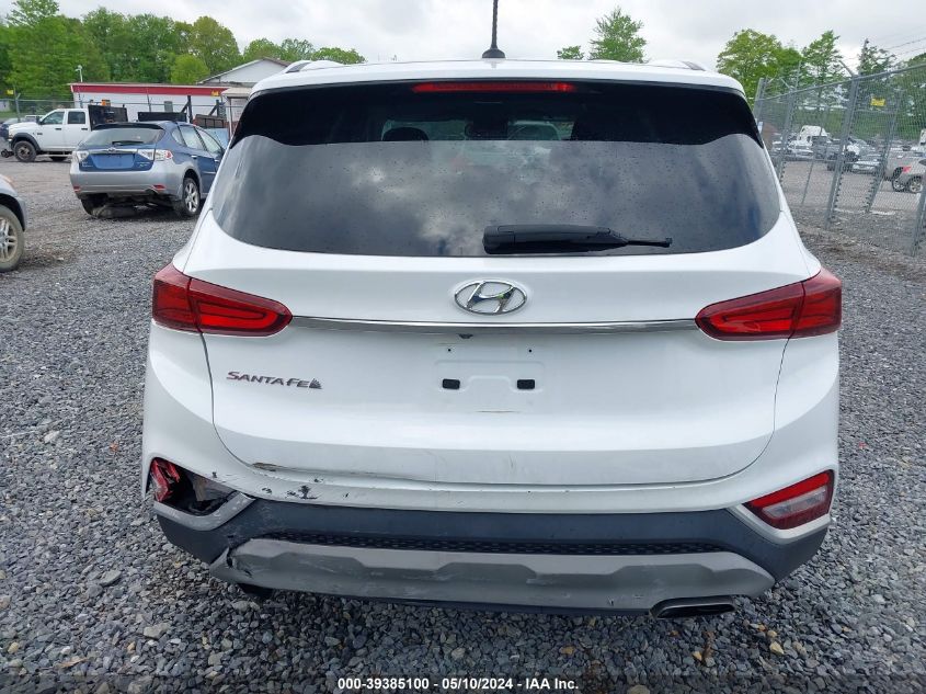 2019 Hyundai Santa Fe Se VIN: 5NMS23AD0KH090064 Lot: 39385100