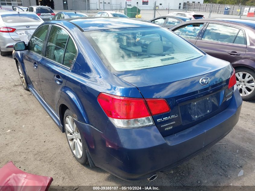 2010 Subaru Legacy 2.5I Limited VIN: 4S3BMBK69A3226922 Lot: 39385107