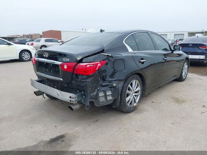 2015 Infiniti Q50 Premium VIN: JN1BV7AP1FM339773 Lot: 39385125