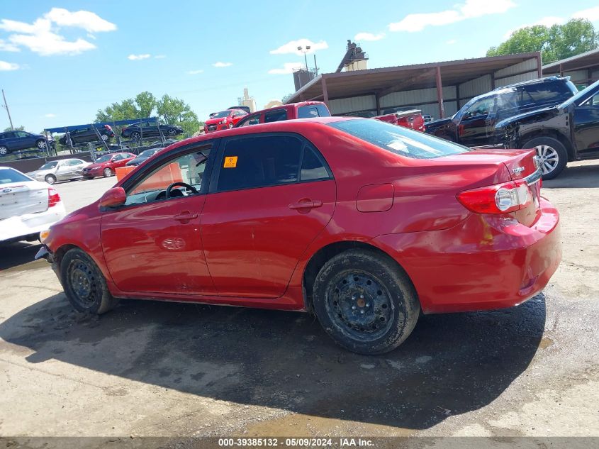 2012 Toyota Corolla Le VIN: 2T1BU4EE5CC766258 Lot: 39385132