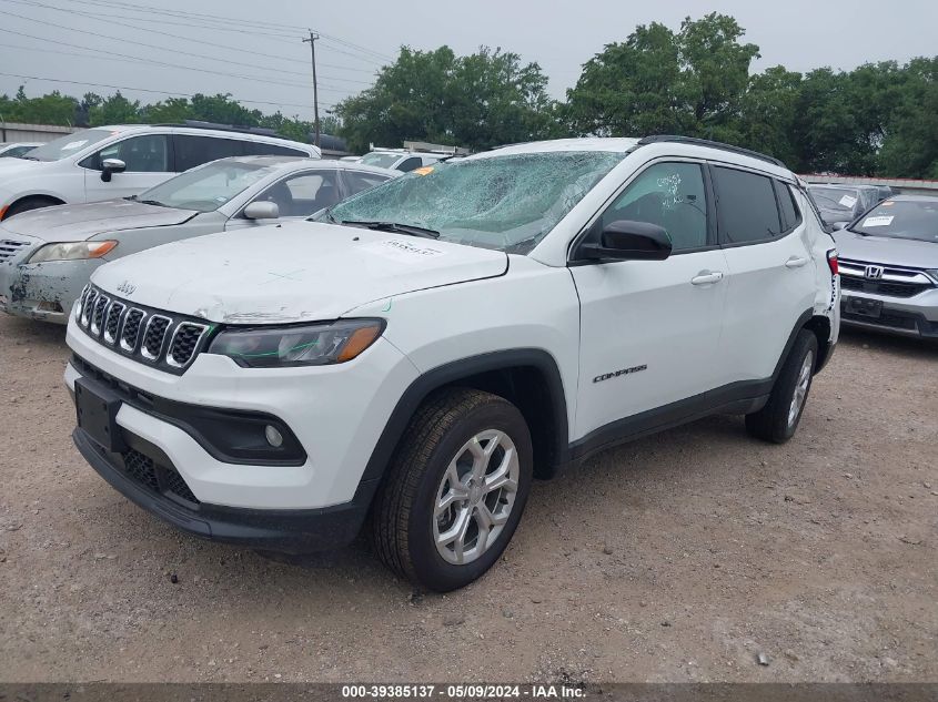 2024 Jeep Compass Latitude 4X4 VIN: 3C4NJDBNXRT138583 Lot: 39385137