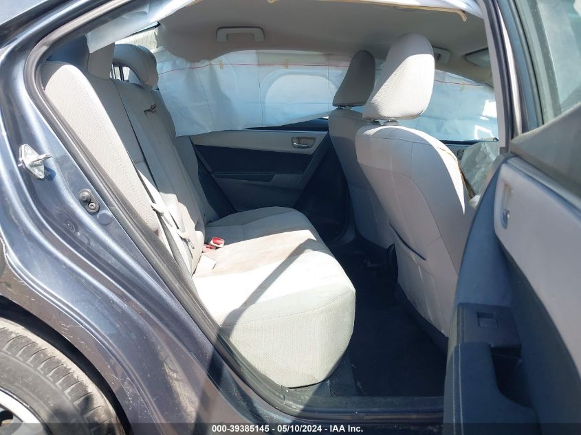 2016 Toyota Corolla Le VIN: 5YFBURHEXGP406689 Lot: 39385145