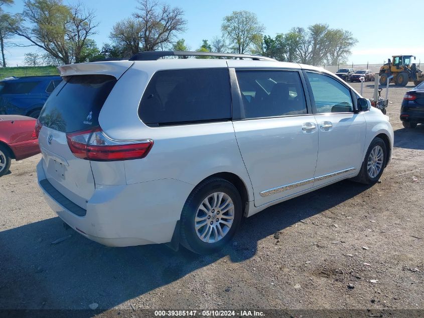 2016 Toyota Sienna Xle 8 Passenger VIN: 5TDYK3DC2GS753667 Lot: 39385147