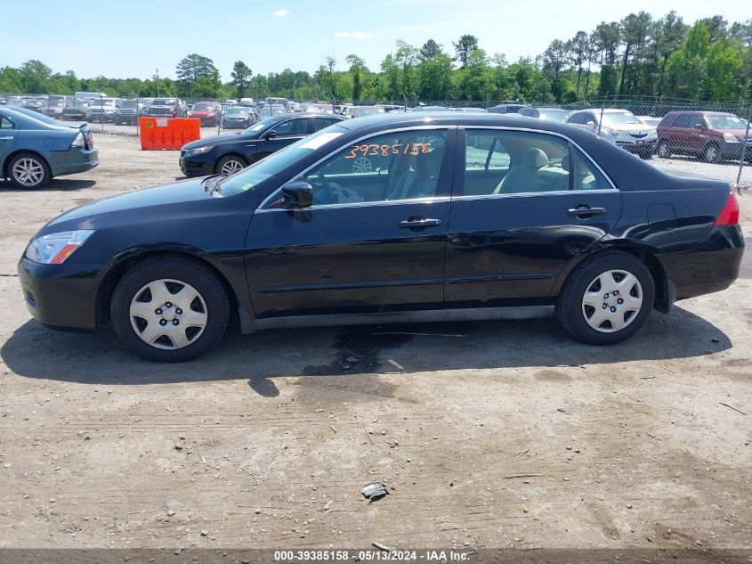 2006 Honda Accord 2.4 Lx VIN: 1HGCM56406A090120 Lot: 39385158