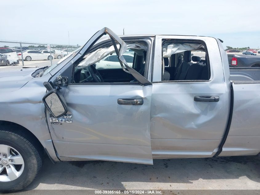 2022 Ram 1500 Classic Tradesman Quad Cab 4X2 6'4 Box VIN: 1C6RR6FG0NS158619 Lot: 39385165