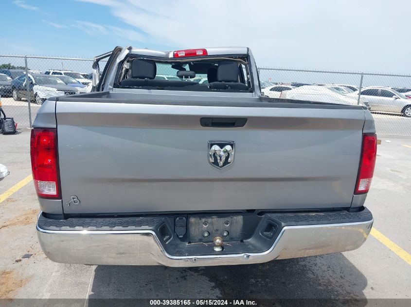 2022 Ram 1500 Classic Tradesman Quad Cab 4X2 6'4 Box VIN: 1C6RR6FG0NS158619 Lot: 39385165