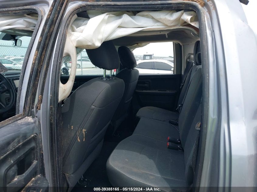 2022 Ram 1500 Classic Tradesman Quad Cab 4X2 6'4 Box VIN: 1C6RR6FG0NS158619 Lot: 39385165