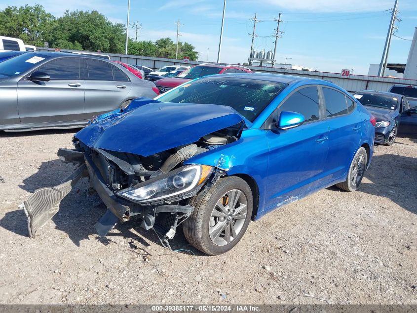 2018 Hyundai Elantra Sel VIN: 5NPD84LF9JH345291 Lot: 39385177