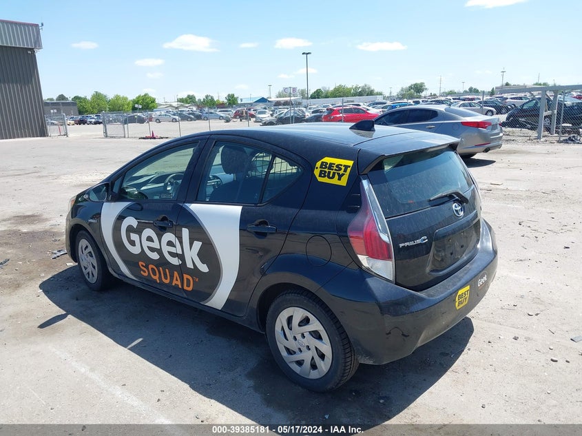 2016 Toyota Prius C Two VIN: JTDKDTB38G1124950 Lot: 39385181