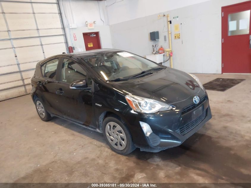 2016 Toyota Prius C Two VIN: JTDKDTB38G1124950 Lot: 39385181