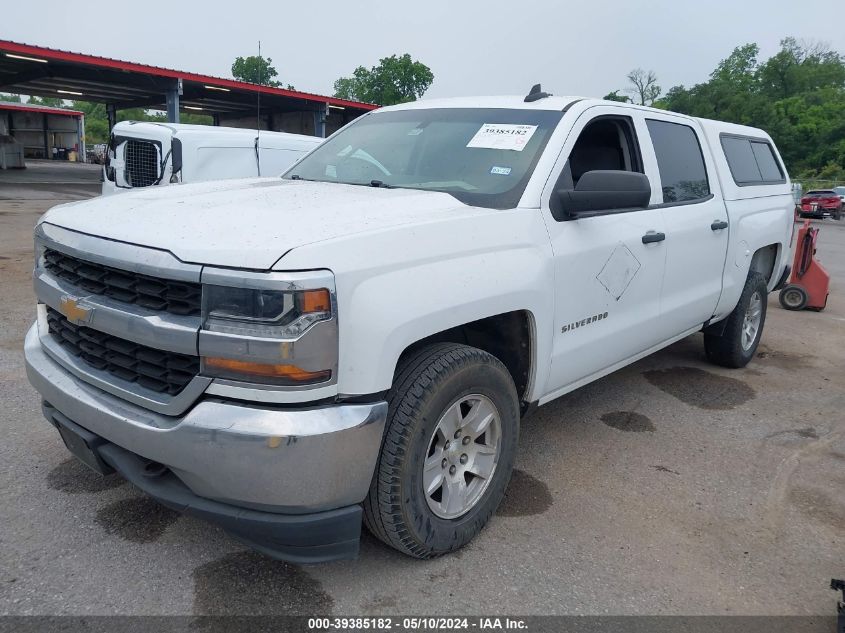 2018 Chevrolet Silverado 1500 Ls VIN: 3GCPCNEC2JG327454 Lot: 39385182