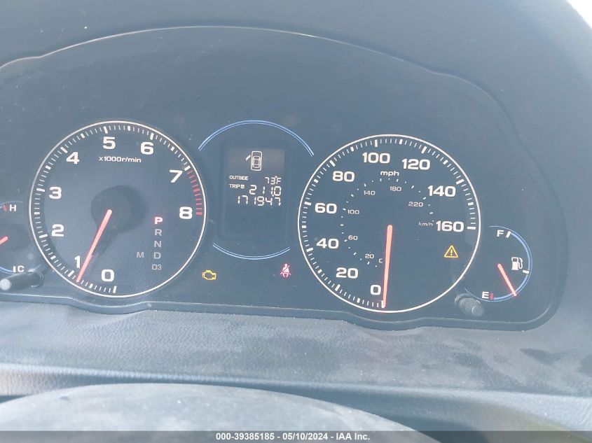 2004 Acura Tsx VIN: JH4CL96814C001442 Lot: 39385185