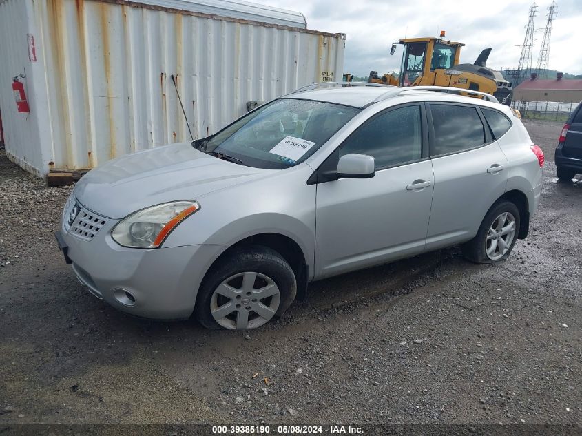 2009 Nissan Rogue Sl VIN: JN8AS58V09W168974 Lot: 39385190