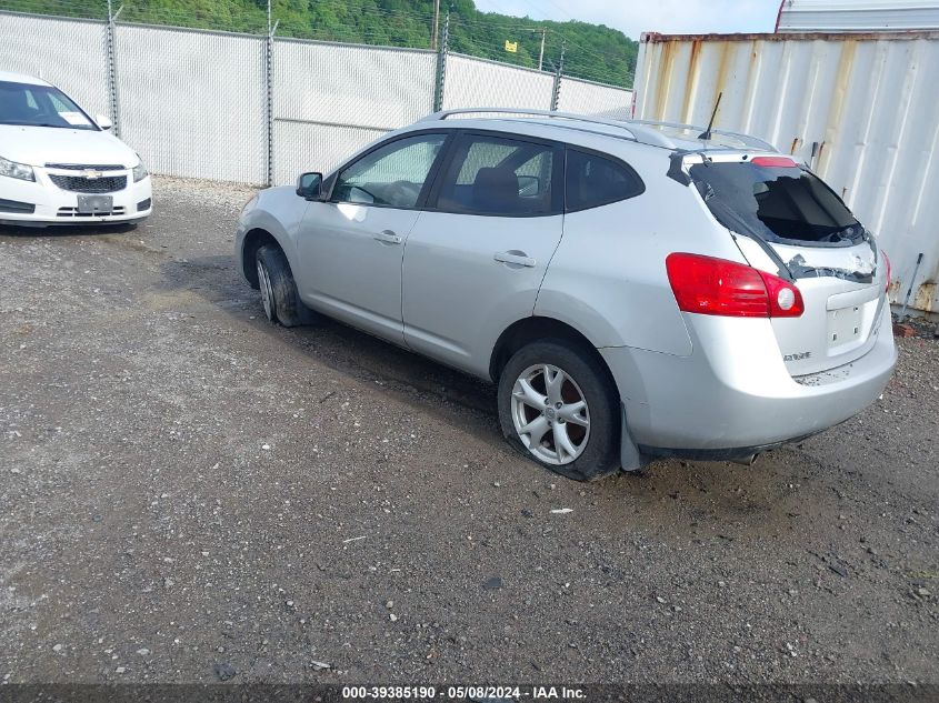 2009 Nissan Rogue Sl VIN: JN8AS58V09W168974 Lot: 39385190