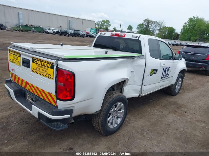 2021 Chevrolet Colorado 2Wd Long Box Lt VIN: 1GCHSCEA2M1271982 Lot: 39385192