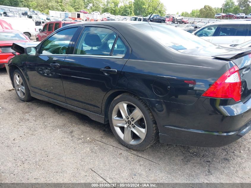 2011 Ford Fusion Sport VIN: 3FAHP0KC6BR103020 Lot: 39385197