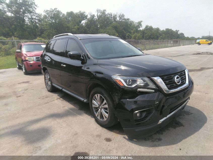 2018 Nissan Pathfinder Sv VIN: 5N1DR2MN4JC615736 Lot: 39385201