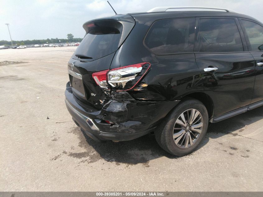 2018 Nissan Pathfinder Sv VIN: 5N1DR2MN4JC615736 Lot: 39385201