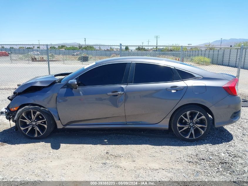 2020 Honda Civic Sport VIN: 2HGFC2F80LH510277 Lot: 39385203