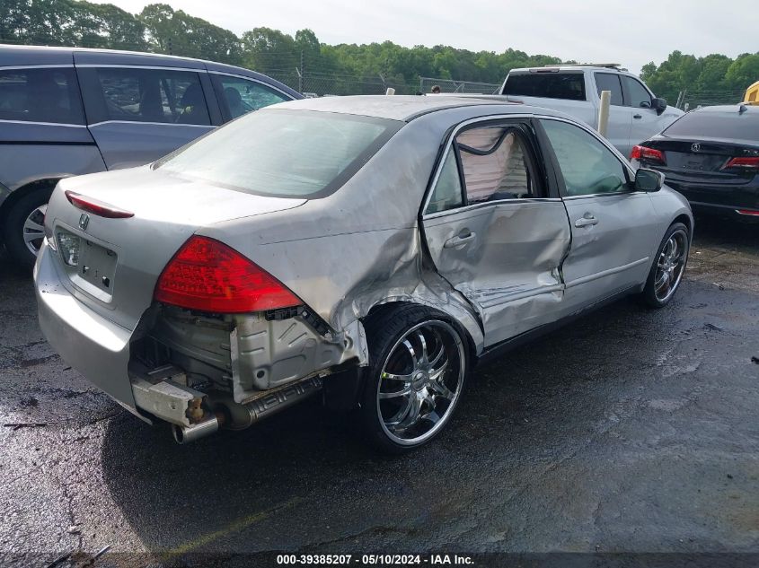 2007 Honda Accord 2.4 Lx VIN: 1HGCM56447A095452 Lot: 39385207