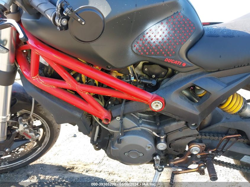 2009 Ducati Monster 1100/Base/S VIN: ZDM1RACP79B019224 Lot: 39385209