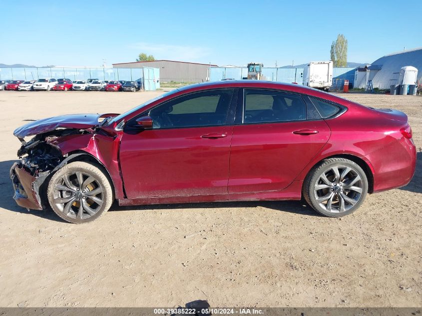 2015 Chrysler 200 S VIN: 1C3CCCDG9FN583231 Lot: 39385222