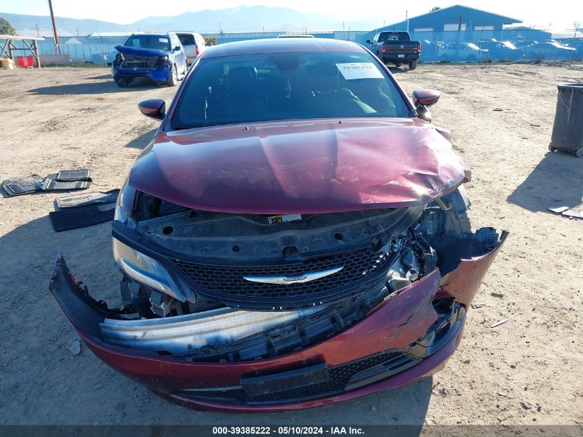 2015 Chrysler 200 S VIN: 1C3CCCDG9FN583231 Lot: 39385222