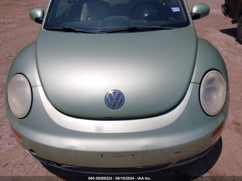 2007 Volkswagen New Beetle 2.5 VIN: 3VWRW31C27M517143 Lot: 39385223