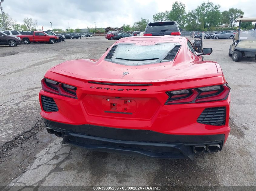 2022 Chevrolet Corvette Stingray Rwd 1Lt VIN: 1G1YA2D45N5121733 Lot: 39385239