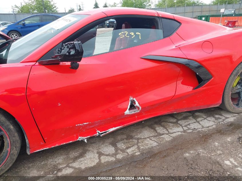 2022 Chevrolet Corvette Stingray Rwd 1Lt VIN: 1G1YA2D45N5121733 Lot: 39385239