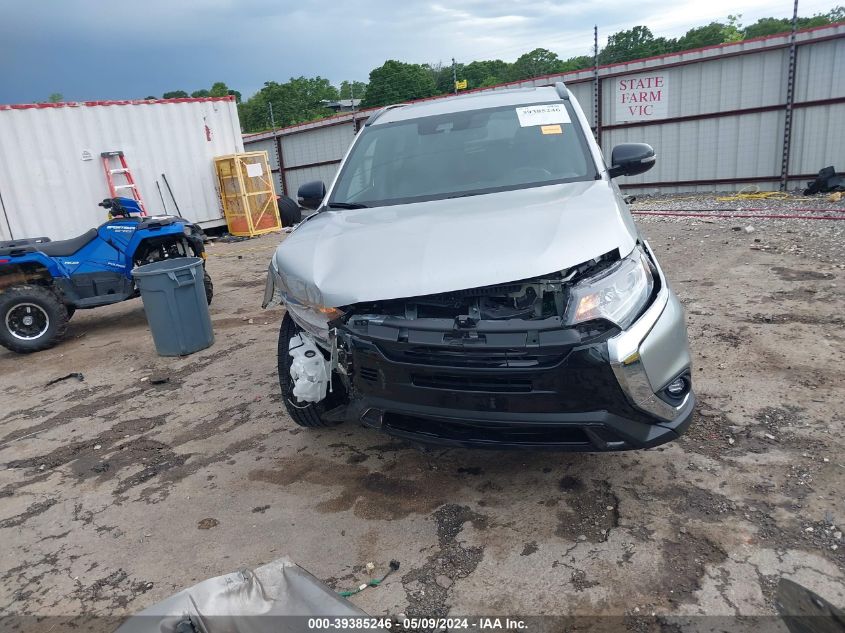 2020 Mitsubishi Outlander Le 2.4 VIN: JA4AD3A30LZ020455 Lot: 39385246