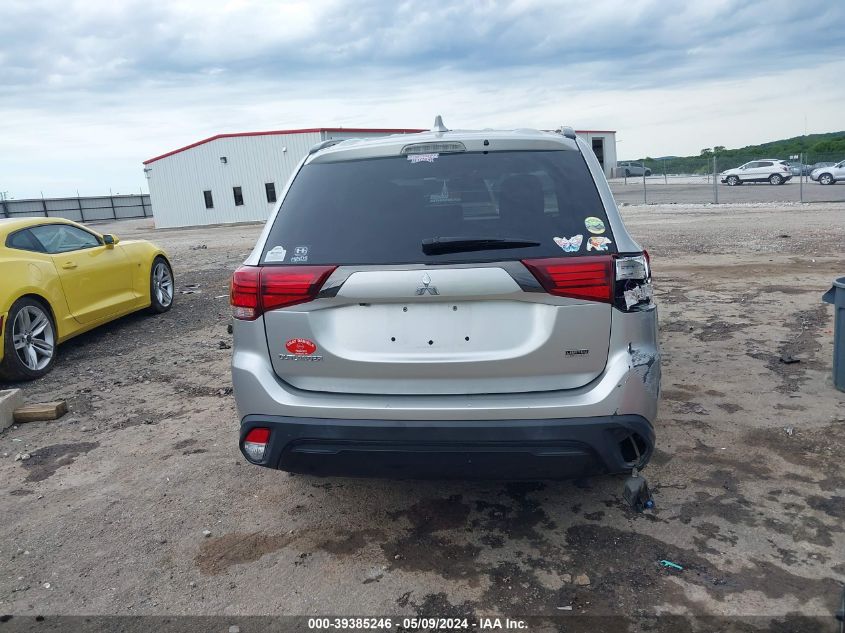 2020 Mitsubishi Outlander Le 2.4 VIN: JA4AD3A30LZ020455 Lot: 39385246