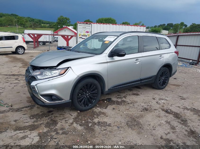 2020 Mitsubishi Outlander Le 2.4 VIN: JA4AD3A30LZ020455 Lot: 39385246