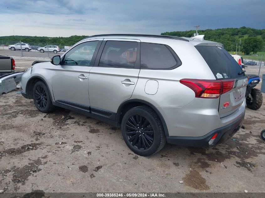 2020 Mitsubishi Outlander Le 2.4 VIN: JA4AD3A30LZ020455 Lot: 39385246