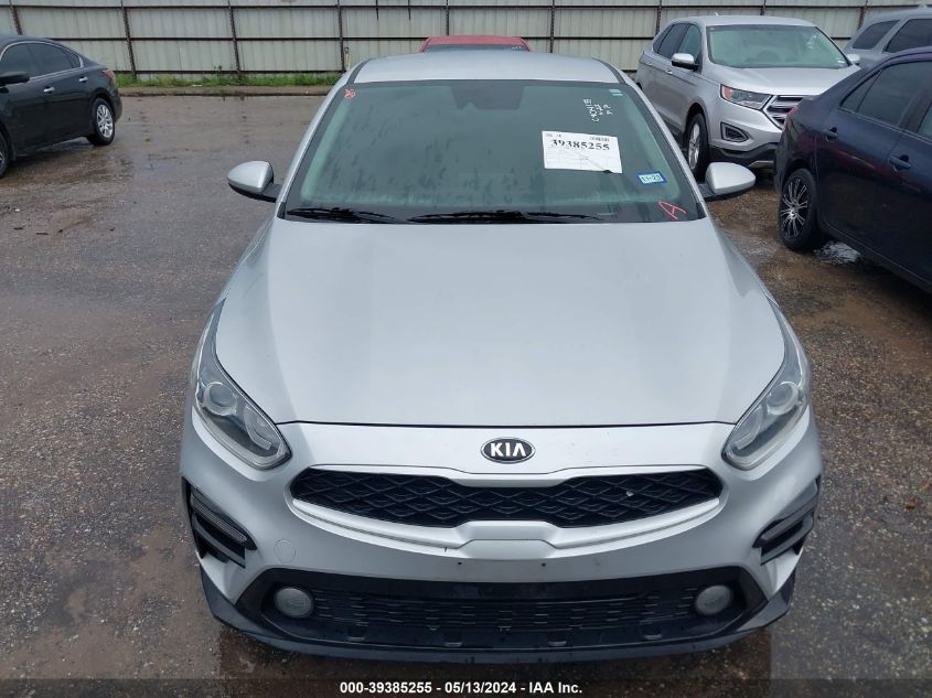 2021 Kia Forte Lxs VIN: 3KPF24AD1ME320826 Lot: 39385255