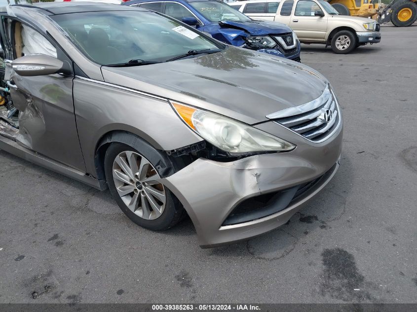 2014 HYUNDAI SONATA SE/LIMITED - 5NPEC4ACXEH918975