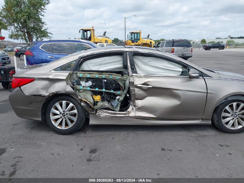 2014 Hyundai Sonata Se/Limited VIN: 5NPEC4ACXEH918975 Lot: 39385263