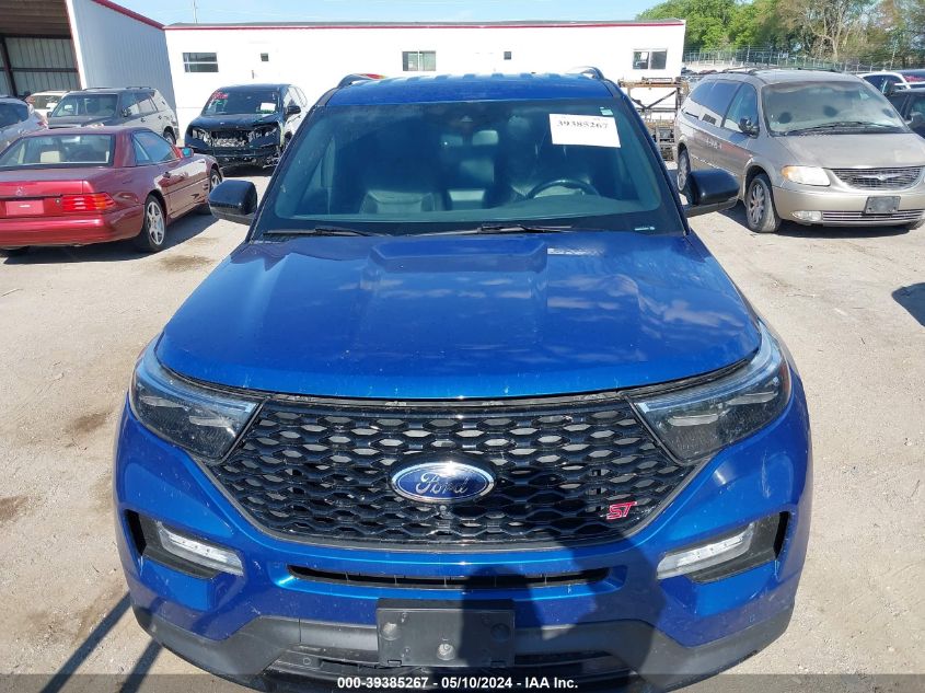 2020 Ford Explorer St VIN: 1FM5K8GC5LGA00873 Lot: 39385267