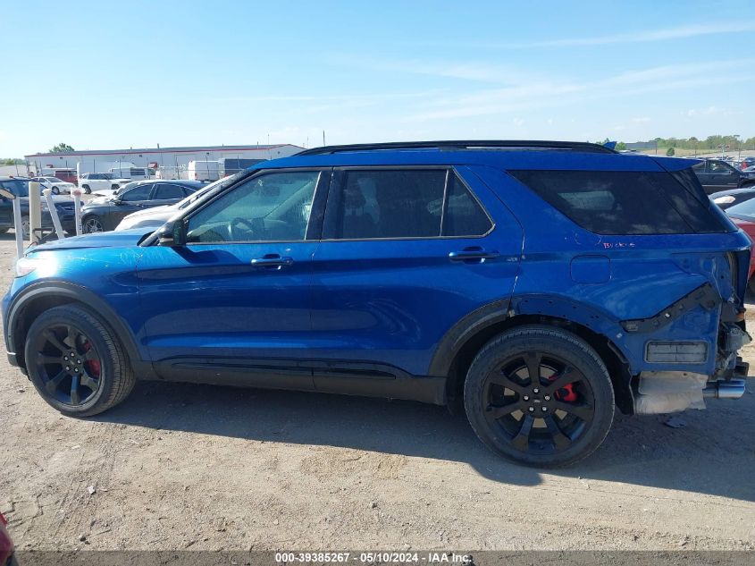 2020 Ford Explorer St VIN: 1FM5K8GC5LGA00873 Lot: 39385267