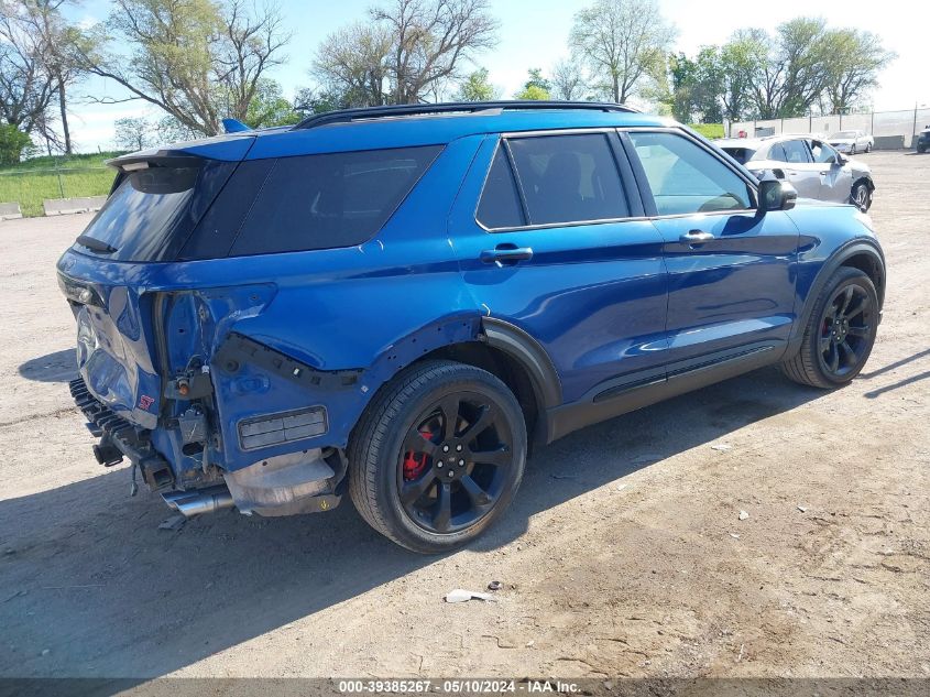 2020 Ford Explorer St VIN: 1FM5K8GC5LGA00873 Lot: 39385267