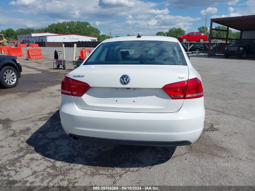 2015 Volkswagen Passat 1.8T Wolfsburg Edition VIN: 1VWAT7A3XFC073474 Lot: 39385269