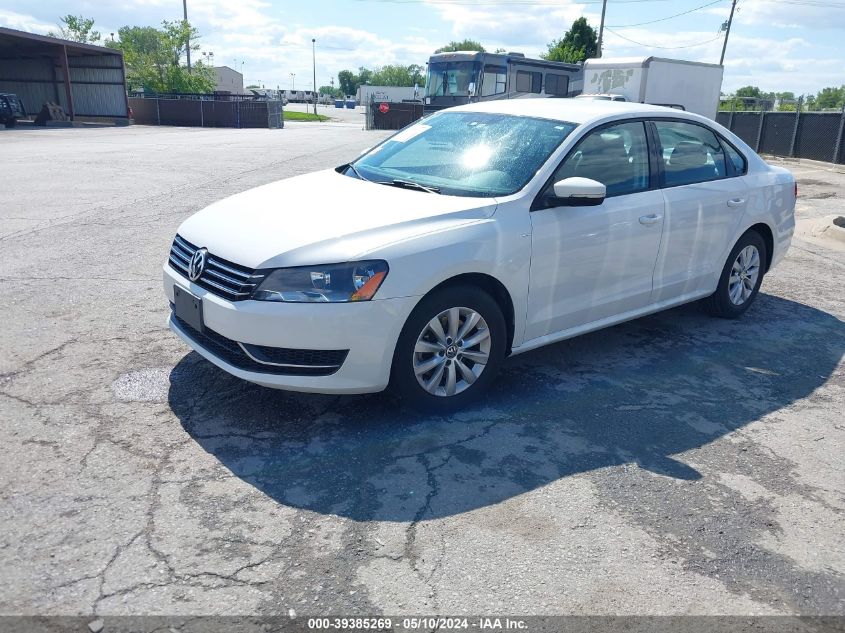 2015 Volkswagen Passat 1.8T Wolfsburg Edition VIN: 1VWAT7A3XFC073474 Lot: 39385269