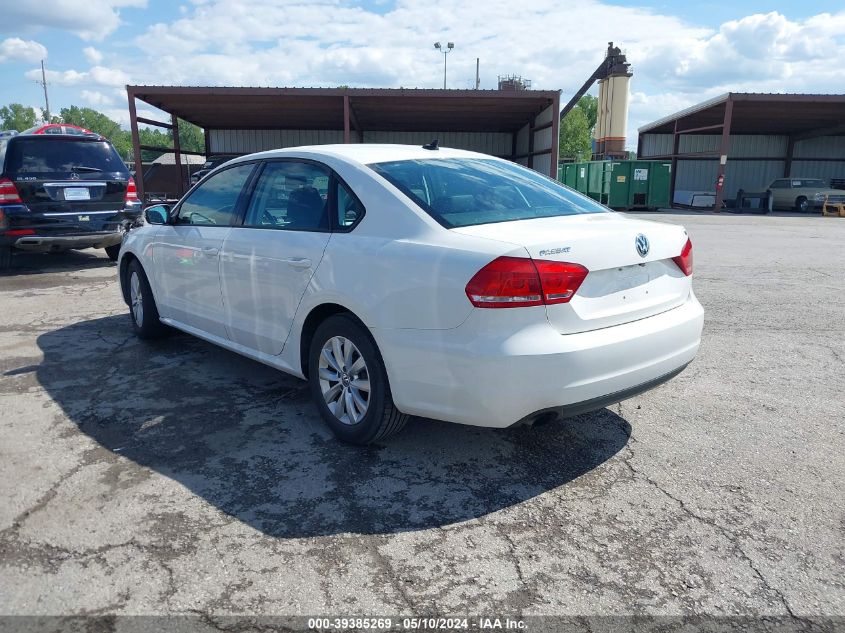 2015 Volkswagen Passat 1.8T Wolfsburg Edition VIN: 1VWAT7A3XFC073474 Lot: 39385269