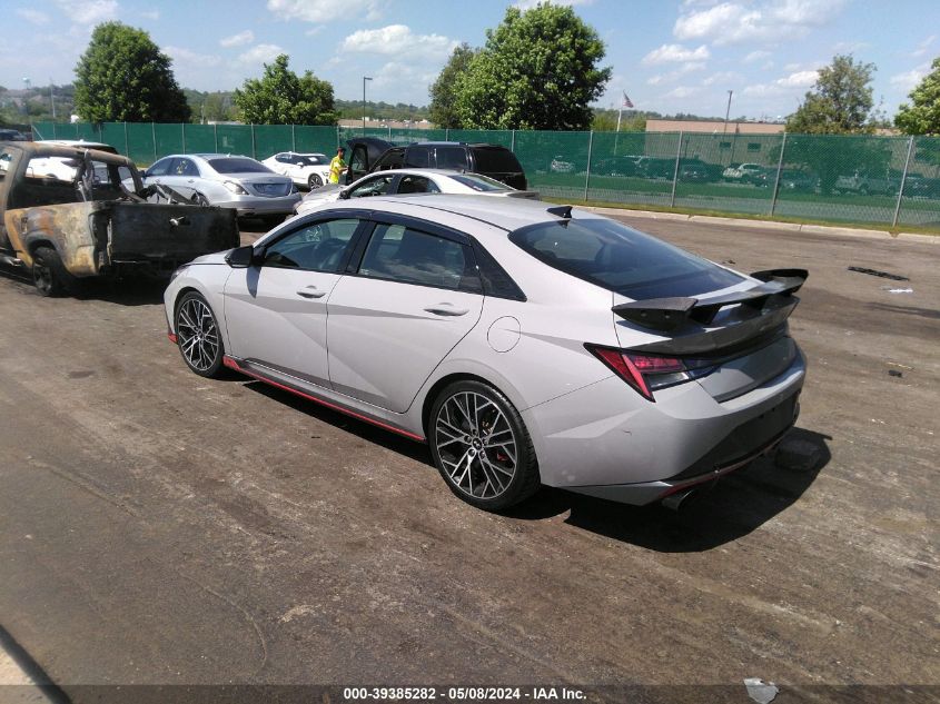 2023 Hyundai Elantra N VIN: KMHLW4AK3PU014895 Lot: 39385282