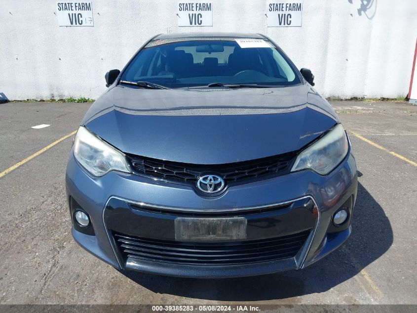 2015 Toyota Corolla S Plus VIN: 2T1BURHE0FC230962 Lot: 39385283